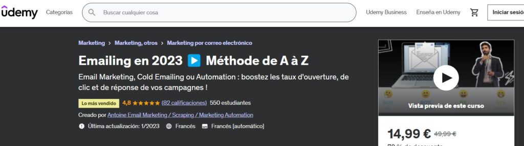 cours email marketinh